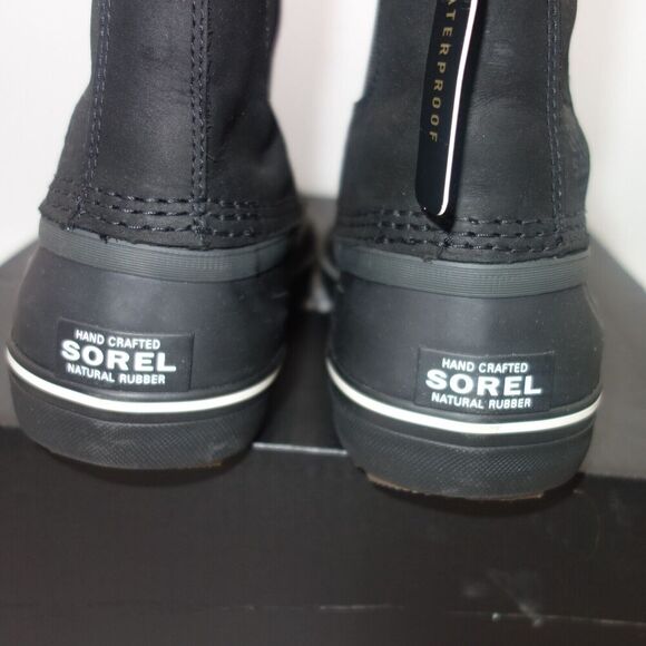 NEW Sorel Cheyanne Metro Chelsea WaterProof Pull On Boots Men's Size 13 BLACK - Picture 7 of 10